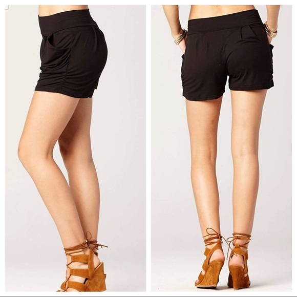 Fabulous Brushed Harem shorts with pockets - Picture 5 of 5